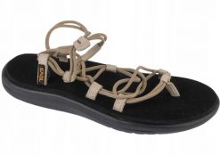 Teva Teva W Voya Infinity Sandals 1019622-SSMBR Beżowe 36. Brązowe sandały damskie Teva, bez wzorów, bez obcasa, bez zapięcia. Za 175.52 zł.