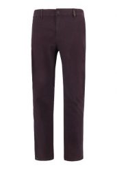 Spodnie chino Regular Fit, R-ASTEN. Czerwone eleganckie spodnie męskie Volcano, l, bez wzorów, z bawełny. Za 169.99 zł.