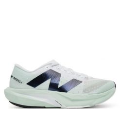 Buty do biegania New Balance. Zielone obuwie sportowe damskie New Balance, bez wzorów, do biegania. Za 449.99 zł.