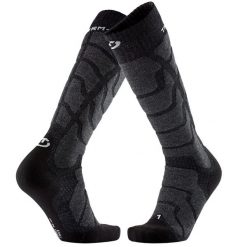 Welniane skarpety narciarski czlowiek Therm-ic Ski Warm wysokosc kolana. Szare skarpety męskie THERM-IC, bez wzorów, z wełny. Za 140.40 zł.