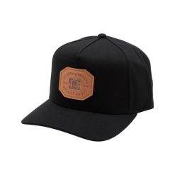 Czapka dla Mężczyzn REYNOTTS Czarny. Czarne czapki i kapelusze męskie DC Shoes, z aplikacjami, z bawełny. Za 129.99 zł.