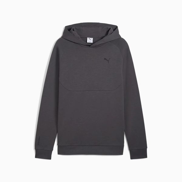 Bluza z kapturem męska Puma PUMATECH DK. Szare bluzy męskie Puma, m, bez wzorów, z bawełny, z kapturem. Za 211.03 zł.