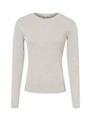 Marie Lund Koszulka z długim rękawem Kobiety Bawełna szary, S. Szare t-shirty damskie Marie Lund, s, bez wzorów, z bawełny, bez kołnierzyka. Za 149.95 zł.