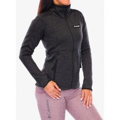 Bluza polarowa damska Columbia Sweater Weather Full Zip. Czarne bluzy damskie Columbia, l, bez wzorów, z polaru, bez kaptura. Za 383.60 zł.