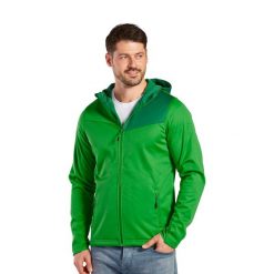 Kurtka Erima Softshell Performance. Niebieskie bluzy męskie Erima, xl, bez wzorów, z materiału, bez kaptura. W wyprzedaży za 157.00 zł.