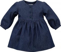 PINOKIO Sukienka z długim rękawem dla dziewczynki Jeans Pinokio Romactic 92. Sukienki dla dziewczynek Pinokio, bez wzorów, z jeansu, bez ramiączek, długie. Za 88.94 zł.