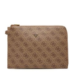 Saszetka Guess. Brązowe saszetki męskie Guess, młodzieżowe, małe. Za 219.99 zł.