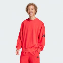 Bluza Essentials Loose Fit 3 Bar Logo. Czarne bluzy męskie Adidas, s, bez wzorów, z materiału, bez kaptura. Za 249.00 zł.