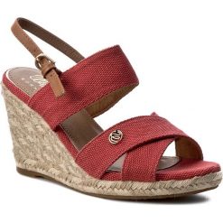 Espadryle WRANGLER - Brava Cross WL171613 Red 87. Sandały damskie Wrangler. W wyprzedaży za 189.00 zł.