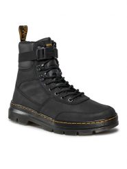 Dr. Martens Trapery Combs Tech Leather 27801001 Czarny. Czarne śniegowce i trapery damskie Dr. Martens, ze skóry, bez zapięcia. Za 539.99 zł.