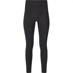 Damskie legginsy Athlecia Fineley. Czarne legginsy damskie Athlecia, uniwersalny, bez wzorów, z materiału. Za 223.50 zł.