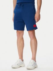HUGO Szorty sportowe Diz222 50466196 Niebieski jasny Regular Fit. Niebieskie krótkie spodenki sportowe męskie Hugo, m, bez wzorów, z bawełny. Za 349.99 zł.