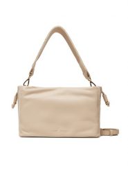 Tommy Hilfiger Torebka Th Soft Summer Mini Bucket AW0AW17541 Beżowy. Brązowe torebki do ręki damskie Tommy Hilfiger, bez wzorów, ze skóry, bez dodatków. Za 389.99 zł.