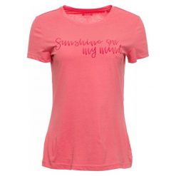 Mustang Koszulka Damska Atlantique Xs Łososiowa. Czerwone t-shirty damskie Mustang, xs, bez wzorów, bez kołnierzyka. Za 89.00 zł.