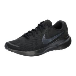 Buty Kobieta Nike Revolution 7 czarny. Czarne obuwie sportowe damskie Nike, bez wzorów, z materiału, do biegania, nike revolution. Za 305.90 zł.