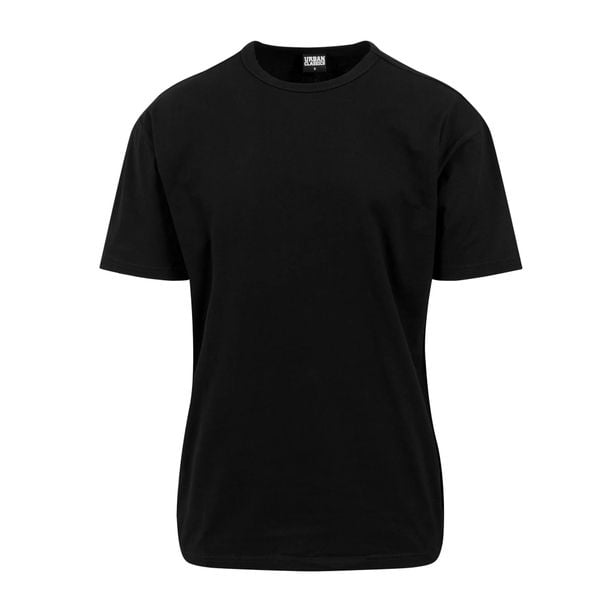 T-shirt Męski Jeden Kolor Oversized. Czarne t-shirty męskie Urban Classics, m, bez wzorów, bez kołnierzyka. Za 75.99 zł.