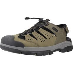 Sandały SKECHERS TRESMEN - MENARD Zielony. Zielone sandały męskie Skechers, z syntetyku, bez zapięcia. Za 291.99 zł.