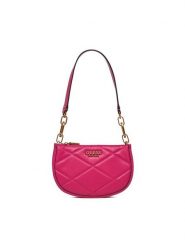 Torebka Guess. Brązowe torebki do ręki damskie Guess, z aplikacjami, klasyczne, bez dodatków. Za 409.99 zł.