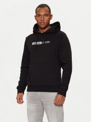 Jack & Jones Bluza 12233599 Czarny Regular Fit. Czarne bluzy męskie Jack & Jones, m, bez wzorów, z syntetyku, bez kaptura. Za 169.99 zł.