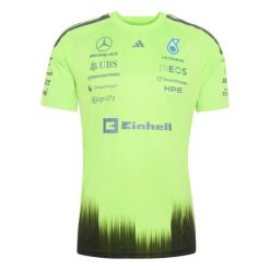 Koszulka Mercedes AMG Petronas Formula One Team Set up. Zielone koszulki sportowe męskie Adidas, l, bez wzorów, z materiału, bez kołnierzyka, bez ramiączek, climacool (adidas). Za 299.00 zł.