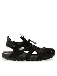 The North Face Sandały Explore Camp NF0A8ADQKX71 Czarny. Czarne sandały damskie The North Face, bez wzorów, z materiału, bez obcasa, na płaskiej podeszwie, bez zapięcia. Za 449.99 zł.