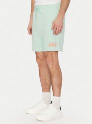 Gap Szorty sportowe 703989-01 Zielony Regular Fit. Zielone krótkie spodenki sportowe męskie GAP, m, bez wzorów, z bawełny. Za 129.99 zł.