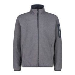 Bluza męska turystyczna CMP 38H2237. Szare bluzy męskie CMP, m, bez wzorów, bez kaptura. Za 266.00 zł.