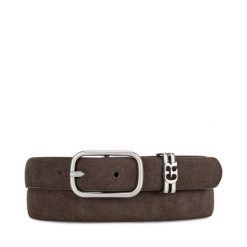 Pasek Damski GINO ROSSI. Brązowe paski damskie Gino Rossi, bez wzorów. Za 129.99 zł.