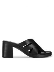 Lasocki Klapki RST-3250-02 Czarny. Czarne klapki damskie Lasocki, bez wzorów, ze skóry, bez obcasa. Za 179.99 zł.