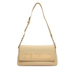 Torebka LOVE MOSCHINO. Brązowe torebki do ręki damskie Love Moschino, bez wzorów, klasyczne, bez dodatków. Za 809.99 zł.