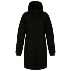 Kurtka Ocieplana Damska Wander. Czarne kurtki sportowe damskie Dare 2b, s, bez wzorów, z puchu, bez kaptura, trekkingowe. Za 452.99 zł.