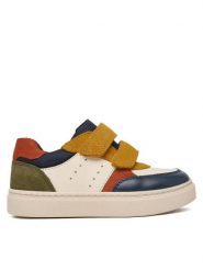 Geox Sneakersy B Nashik Boy B465NC 0CL22 C0763 S Kremowy. Białe buty sportowe chłopięce Geox, bez wzorów, ze skóry, bez zapięcia. Za 269.99 zł.