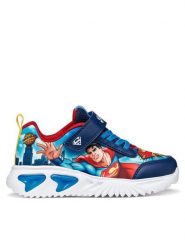 Geox Sneakersy J Assister Boy J65DZA 02ABC C0693 S Niebieski. Niebieskie buty sportowe chłopięce Geox, bez wzorów, z materiału, bez zapięcia. Za 299.99 zł.