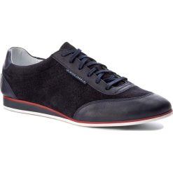 Półbuty GINO ROSSI - Alan MPV491-155-R5XB-0134-0 95/95. Niebieskie półbuty na co dzień męskie Gino Rossi, ze skóry, eleganckie, bez zapięcia. W wyprzedaży za 219.00 zł.