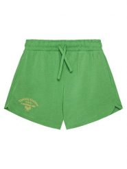 Original Marines Szorty materiałowe DFP5208YF Zielony Regular Fit. Zielone spodenki dla dziewczynek Original Marines, bez wzorów, z bawełny. Za 39.99 zł.