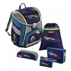 Step By Step Touch Set Szkolny "Space Pirat". Szare torby i plecaki dziecięce Step by Step, z materiału, małe. Za 649.00 zł.