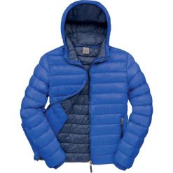 Męska kurtka puchowa Result Snowbird. Niebieskie kurtki męskie RESULT, m, bez wzorów, z nylonu, eleganckie, bez kaptura. Za 212.30 zł.