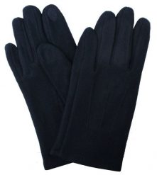 Delikatne i Wygodne Rękawiczki z Wełną - Męskie - Granatowe. Rękawiczki męskie Em men's accessories, na jesień, bez wzorów, z poliesteru. Za 99.00 zł.