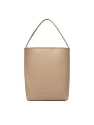 GINO ROSSI Torebka C-LDA8552 Beżowy. Brązowe torebki do ręki damskie Gino Rossi, bez wzorów, z materiału, bez dodatków. Za 229.99 zł.