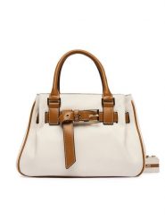 Liu Jo Torebka AA6032 E1120 Écru. Białe torebki do ręki damskie Liu Jo, bez wzorów, ze skóry, bez dodatków. Za 679.99 zł.