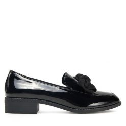Loafersy DeeZee. Czarne mokasyny damskie DeeZee. Za 149.99 zł.