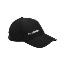 Czapka z daszkiem Hummel Basic Cap r. uniwersalny 089066. Czarne czapki i kapelusze damskie Hummel, bez wzorów, sportowe. Za 69.00 zł.