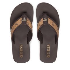 Japonki Guess. Brązowe klapki męskie Guess. Za 239.99 zł.