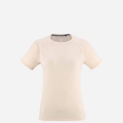 Koszulka damska Millet Fusion vanilla. Czerwone koszulki sportowe damskie Millet, l, bez wzorów, z poliesteru, bez kołnierzyka, bez ramiączek, na fitness i siłownię. Za 159.99 zł.