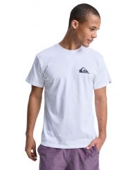 Top typu tank dla ARCHIVE. Białe t-shirty męskie Quiksilver, m, bez wzorów, z bawełny, bez kołnierzyka. Za 103.40 zł.
