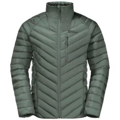 Męska Kurtka Puchowa Passamani. Zielone kurtki męskie Jack Wolfskin, m, bez wzorów, z puchu, sportowe, bez kaptura. Za 695.99 zł.