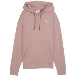 Bluza damska Puma ESS Comfort Hoodie TR. Czerwone bluzy damskie Puma, na zimę, bez wzorów, z bawełny, bez kaptura. Za 168.99 zł.