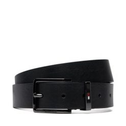 Pasek Tommy Hilfiger. Czarne paski damskie Tommy Hilfiger, bez wzorów. Za 229.99 zł.