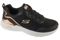 Buty sportowe Sneakersy damskie, Skech-Air Dynamight - The Halcyon. Czarne obuwie sportowe damskie Skechers, bez wzorów, z materiału, trekkingowe. Za 279.99 zł.