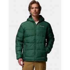 Płaszcz Zimowy Męski Columbia FIVemile Butte II. Zielone kurtki sportowe męskie Columbia, na zimę, m, bez wzorów, z puchu, trekkingowe. Za 749.00 zł.